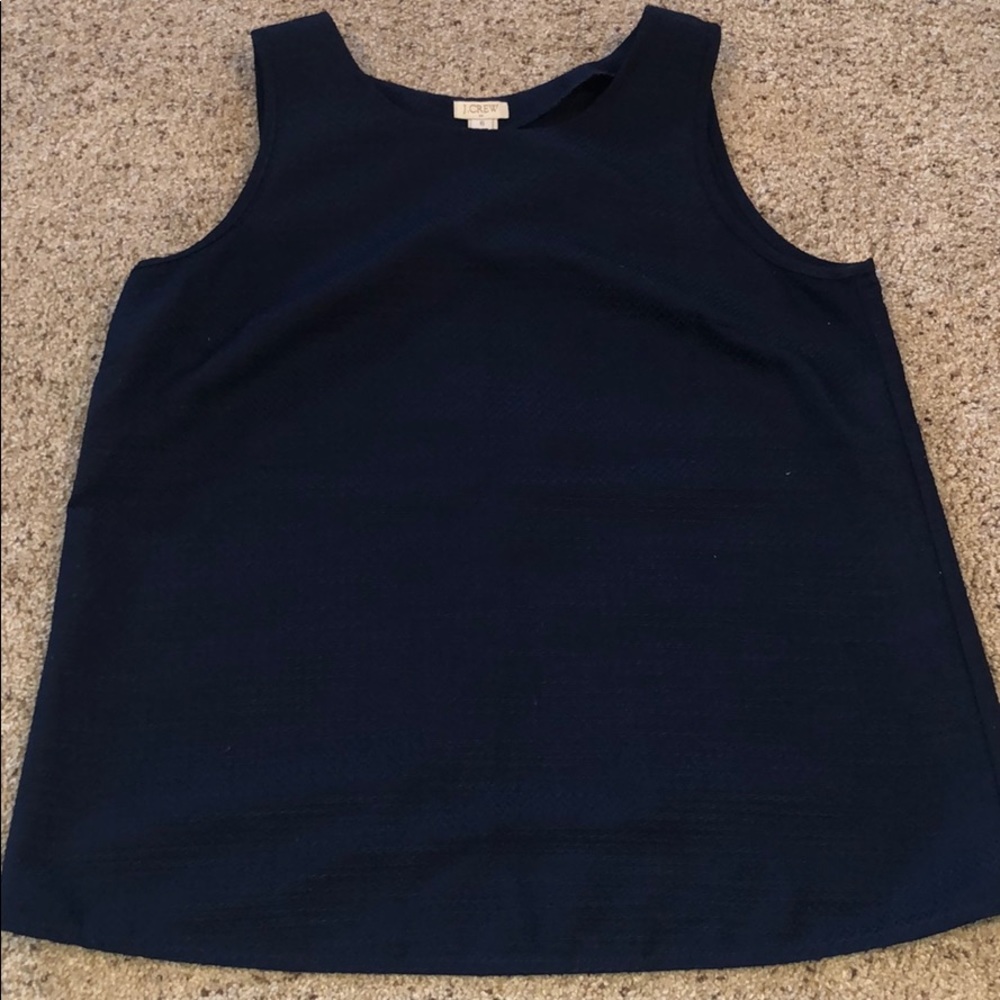 J. Crew Navy Blue Tank Top